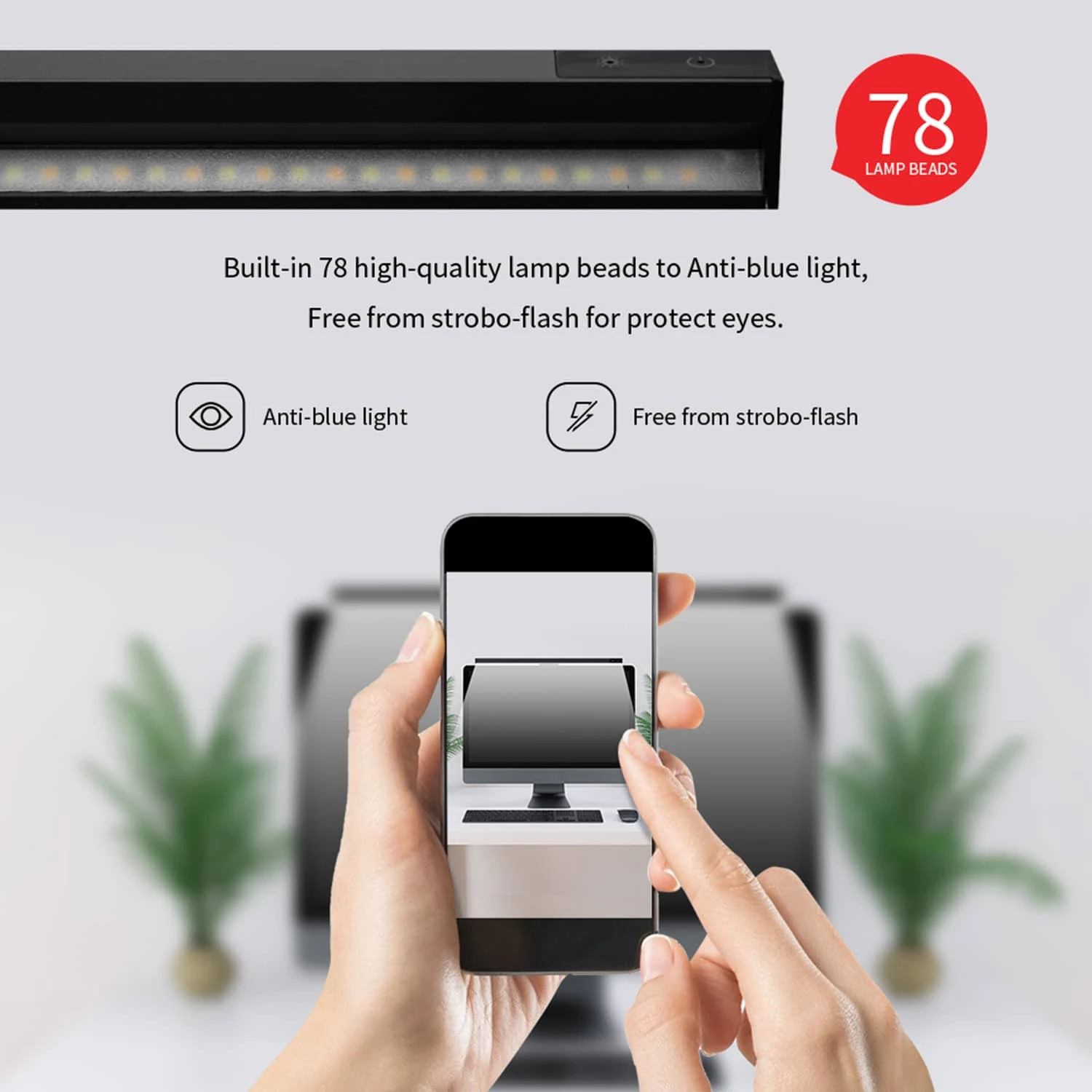 Mobile HAVIT D006 Computer Monitor Light With 3 Light Modes 5 Mobile HAVIT D006 Computer Monitor Light With 3 Light Modes