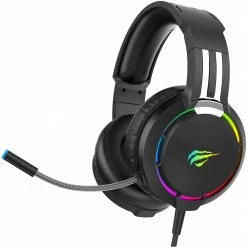 HAVIT H2010D RGB Wired Gaming Headset With Volume Control & HD Microphone