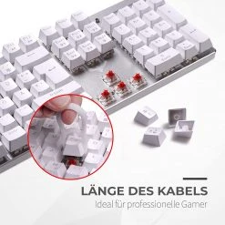 HAVIT HV-KB432L LED Gaming Mechanical Keyboard With Red Switches For PC Gamers And Work 23 HAVIT HV-KB432L LED Gaming Mechanical Keyboard With Red Switches For PC Gamers And Work