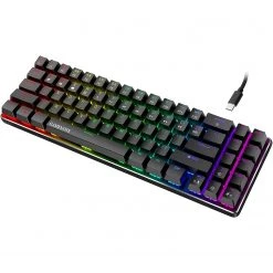 HAVIT KB512L 60% Gaming Mechanical Keyboard With 72 Keys, LED Backlit, Detachable USB Type-C Cable