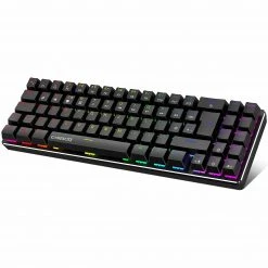HAVIT KB512L 60% Gaming Mechanical Keyboard With 72 Keys, LED Backlit, Detachable USB Type-C Cable