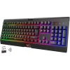 HAVIT HV-KB663GCM Wireless Gaming Keyboard, 104 Keys Rechargeable, LED Rainbow Backlit