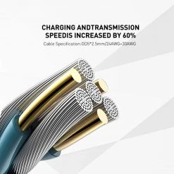 HAVIT HV-H6112 USB 2.0 A-Male To Micro B Charger Cable, Fast Charging, Silver Mobile 15 HAVIT HV-H6112 USB 2.0 A-Male To Micro B Charger Cable, Fast Charging, Silver Mobile