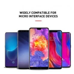 HAVIT HV-H6112 USB 2.0 A-Male To Micro B Charger Cable, Fast Charging, Silver Mobile 13 HAVIT HV-H6112 USB 2.0 A-Male To Micro B Charger Cable, Fast Charging, Silver Mobile