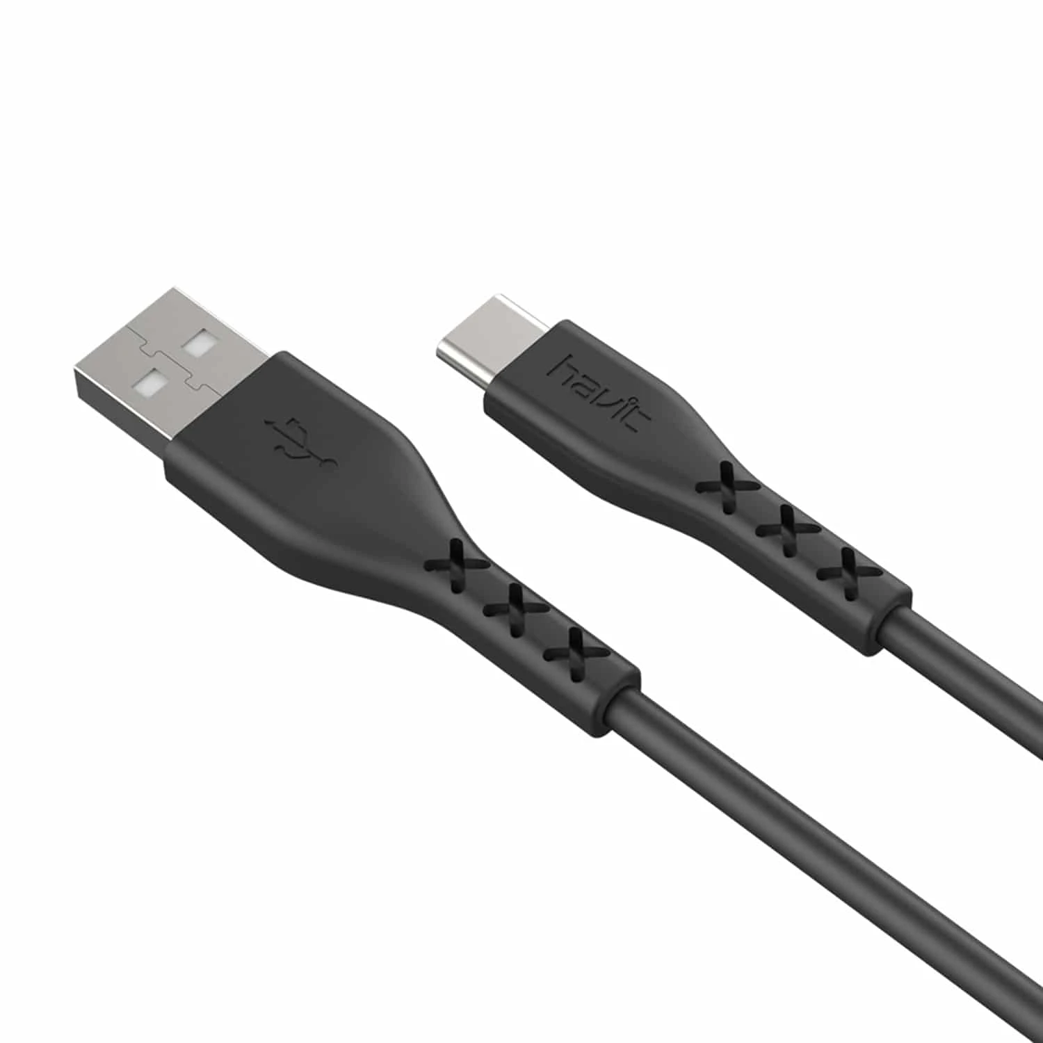 HAVIT HV-H68 USB To Type-C Cable, 2.0A Fast Charger, Black Mobile 1 HAVIT HV-H68 USB To Type-C Cable, 2.0A Fast Charger, Black Mobile